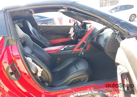 2017 Chevrolet Corvette Z06 z USA, uszkodzony, nr VIN 1G1YS2D61H5607054